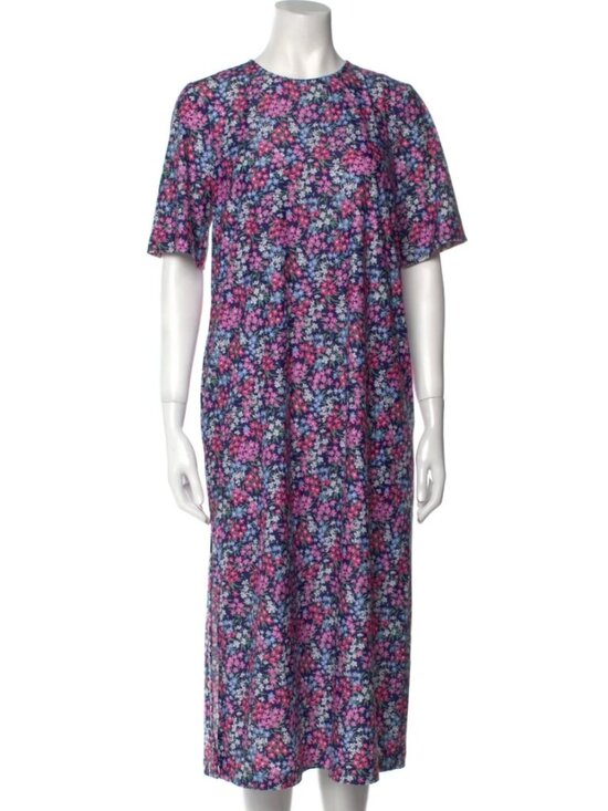 Sea New York Dresses & Skirts - Sea New York Floral Shift Dress Small Retro Pockets Feminine RARE Flowers $495